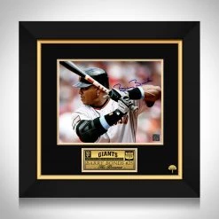RARE-T Sports Memorabilia San Francisco Giants - Barry Bonds Photo Limited Signature Edition Licensed Custom Frame