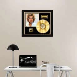 RARE-T Barry Manilow - Greatest Hits Gold LP Limited Signature Edition Studio Licensed Custom Frame