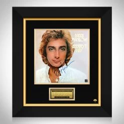 RARE-T Barry Manilow - Greatest Hits LP Cover Limited Signature Edition Studio Licensed Custom Frame