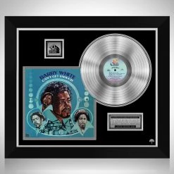 RARE-T Barry White - Can't Get Enough Platinum LP Limited Signature Edition Studio Licensed Custom Frame