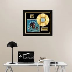 RARE-T Barry White - Can't Get Enough Gold LP Limited Signature Edition Studio Licensed Custom Frame Limited Edition Frames