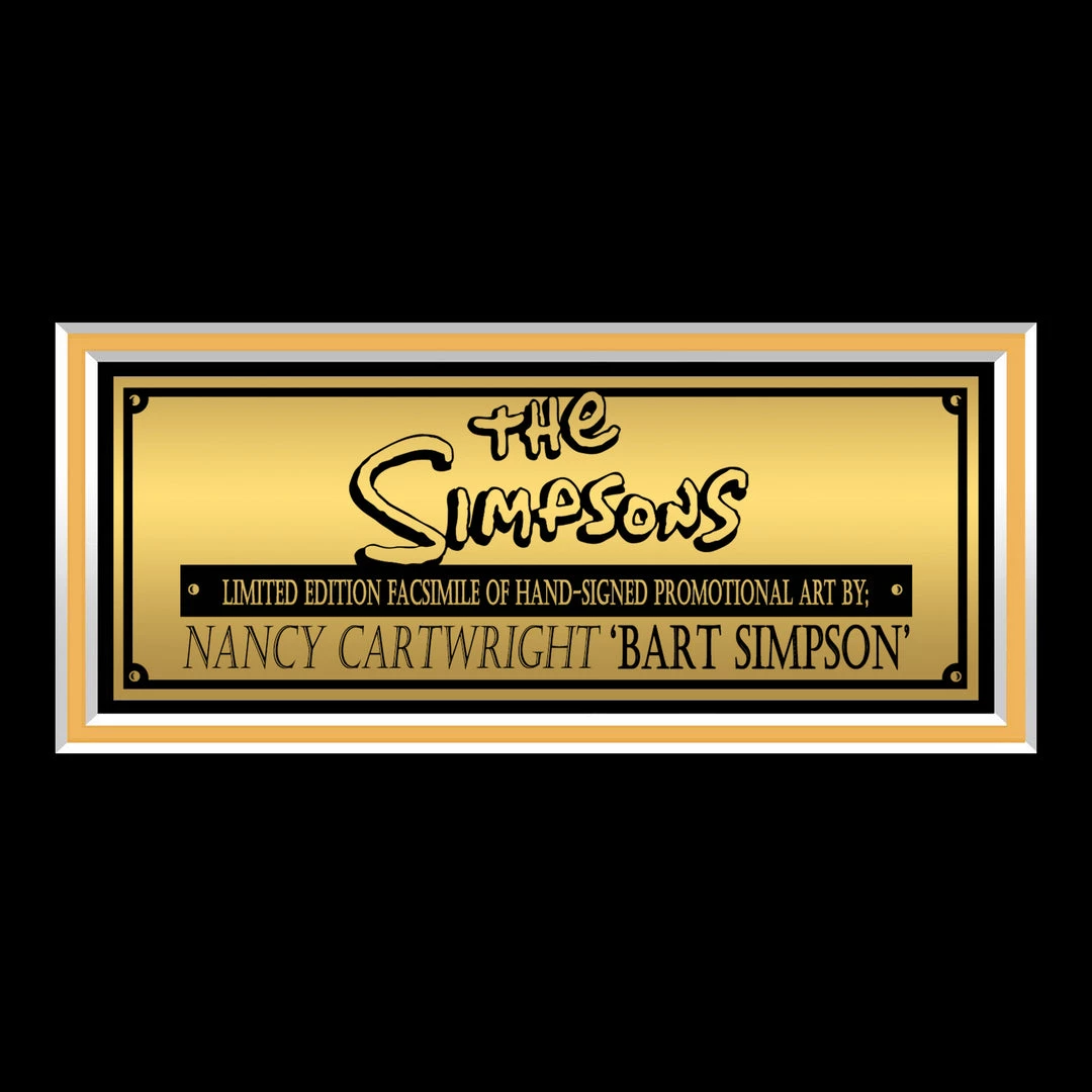 RARE-T The Simpsons Bart Photo Limited Signature Edition Studio Licensed Custom Frame Limited Edition Frames 5 RARE-T The Simpsons Bart Photo Limited Signature Edition Studio Licensed Custom Frame Limited Edition Frames