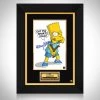 RARE-T The Simpsons Bart Photo Limited Signature Edition Studio Licensed Custom Frame Limited Edition Frames
