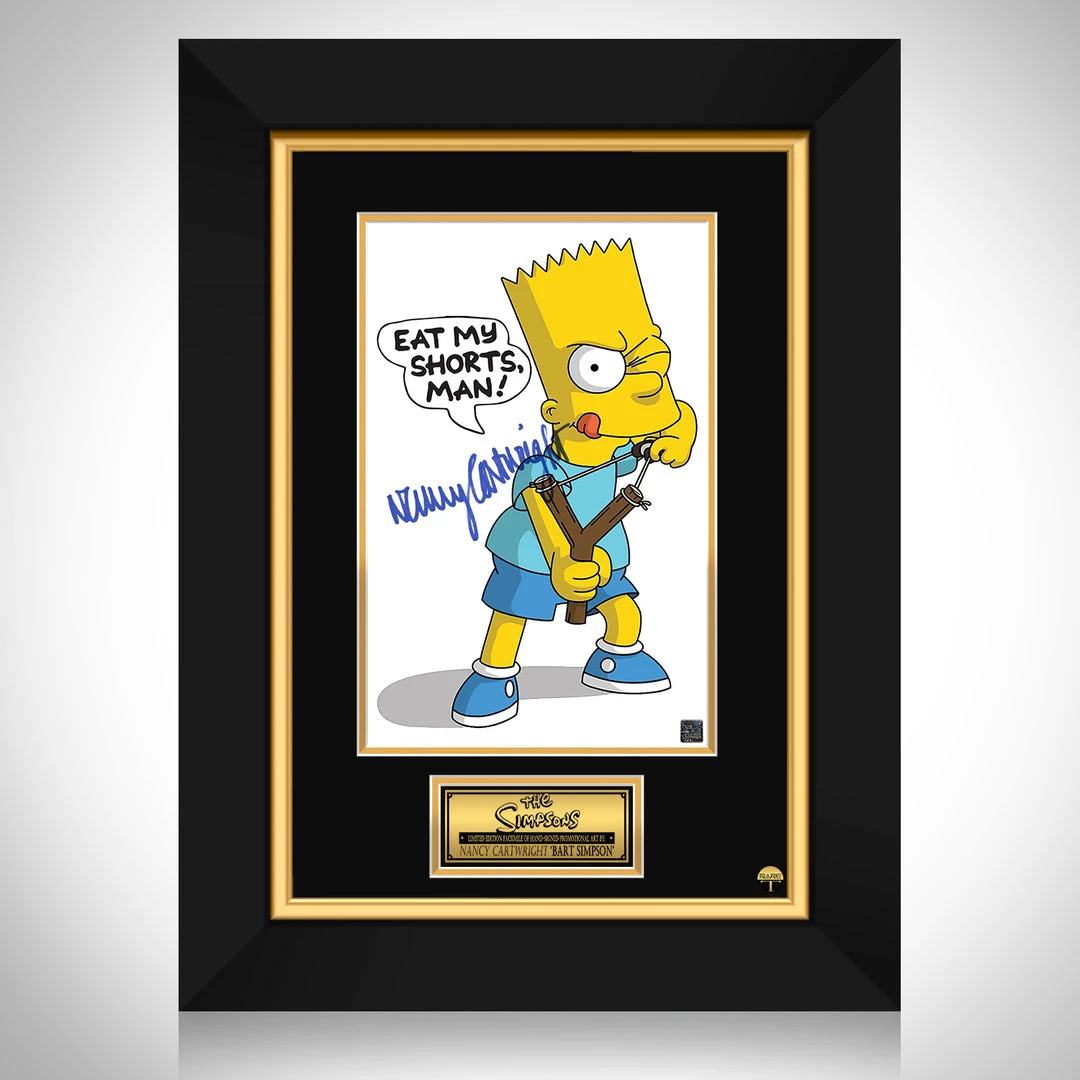 RARE-T The Simpsons Bart Photo Limited Signature Edition Studio Licensed Custom Frame Limited Edition Frames 1 RARE-T The Simpsons Bart Photo Limited Signature Edition Studio Licensed Custom Frame Limited Edition Frames