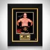 RARE-T Bas Rutten Photo Limited Signature Edition Studio Licensed Custom Frame