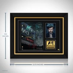 RARE-T Bates Motel Script Limited Signature Edition Studio Licensed Custom Frame