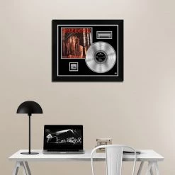 RARE-T Bathory - Under The Sign Of The Black Mark Platinum LP Limited Signature Edition Studio Licensed Custom Frame Limited Edition Frames