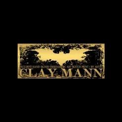 VAULT COLLECTIBLES Batman 'Arkham' Hand-Signed Artwork Print By Artist Clay Mann Custom Frame Signed Memorabilia 10 VAULT COLLECTIBLES Batman 'Arkham' Hand-Signed Artwork Print By Artist Clay Mann Custom Frame Signed Memorabilia