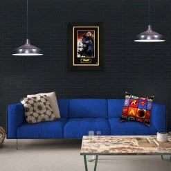 VAULT COLLECTIBLES Batman- Hand-Signed Artwork By Artist Ken Lashley Custom Frame