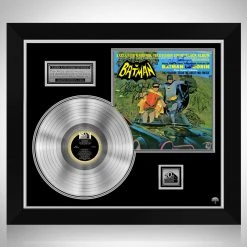 RARE-T NEW Batman 1966 - Original Television Soundtrack Album Platinum LP Limited Signature Edition Studio Licensed Custom Frame