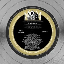 RARE-T NEW Batman 1966 - Original Television Soundtrack Album Platinum LP Limited Signature Edition Studio Licensed Custom Frame