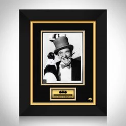 RARE-T Limited Edition Frames Batman 1966 Penguin Photo Limited Signature Edition Studio Licensed Custom Frame