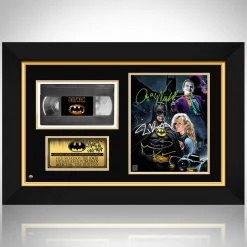 RARE-T Batman Promotional Photo & VHS Limited Signature Edition Studio Licensed Custom Frame Limited Edition Frames