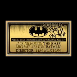 RARE-T Batman Promotional Photo & VHS Limited Signature Edition Studio Licensed Custom Frame Limited Edition Frames 16 RARE-T Batman Promotional Photo & VHS Limited Signature Edition Studio Licensed Custom Frame Limited Edition Frames