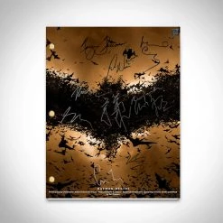 RARE-T Limited Edition Frames Batman Begins Script Limited Signature Edition Studio Licensed Custom Frame