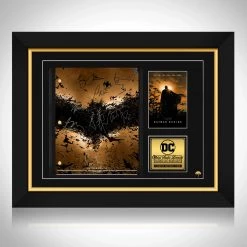 RARE-T Limited Edition Frames Batman Begins Script Limited Signature Edition Studio Licensed Custom Frame