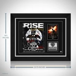 RARE-T The Dark Knight Rises Script Limited Signature Edition Studio Licensed Custom Frame Limited Edition Frames