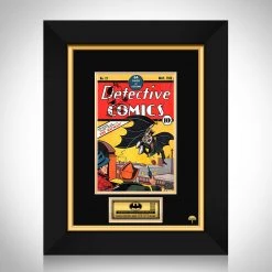 RARE-T Detective Comics #27 Comic Book Cover Art Limited Signature Edition Studio Licensed Custom Frame