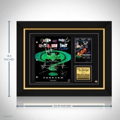 RARE-T Limited Edition Frames Batman Forever Script Limited Signature Edition Studio Licensed Custom Frame