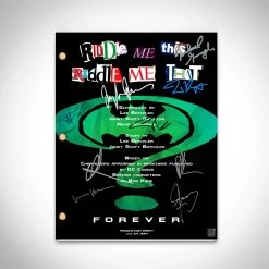 RARE-T Limited Edition Frames Batman Forever Script Limited Signature Edition Studio Licensed Custom Frame