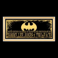 RARE-T Limited Edition Frames Batman Forever - Two Face Photo Limited Signature Edition Studio Licensed Custom Frame 11 RARE-T Limited Edition Frames Batman Forever - Two Face Photo Limited Signature Edition Studio Licensed Custom Frame