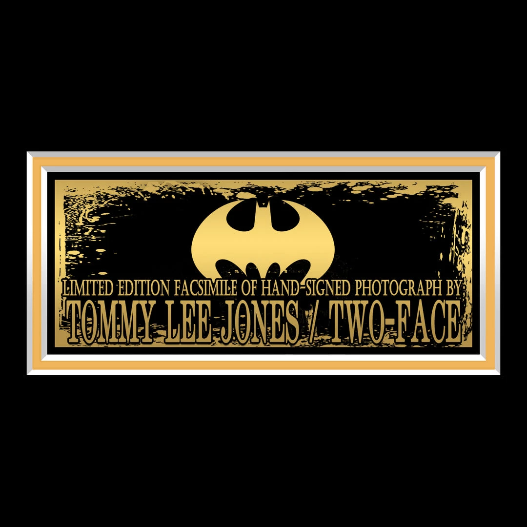 RARE-T Limited Edition Frames Batman Forever - Two Face Photo Limited Signature Edition Studio Licensed Custom Frame 5 RARE-T Limited Edition Frames Batman Forever - Two Face Photo Limited Signature Edition Studio Licensed Custom Frame