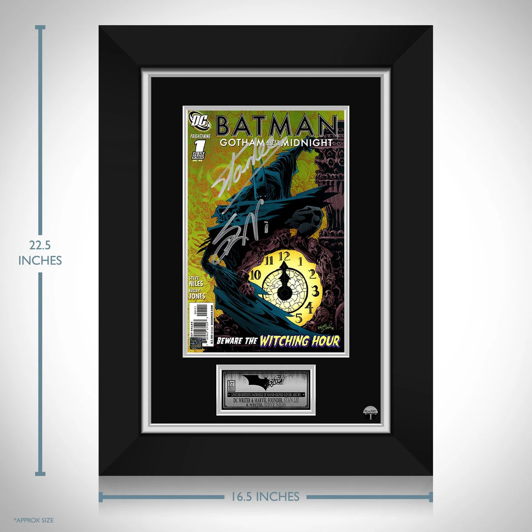 RARE-T Batman Gotham Midnight #1 Limited Signature Edition Comic Book Cover Art Custom Frame 4 RARE-T Batman Gotham Midnight #1 Limited Signature Edition Comic Book Cover Art Custom Frame