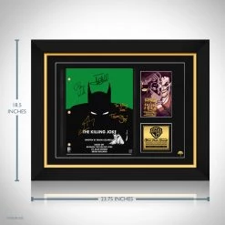 RARE-T Batman: The Killing Joke Script Limited Signature Edition Studio Licensed Custom Frame