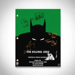 RARE-T Batman: The Killing Joke Script Limited Signature Edition Studio Licensed Custom Frame