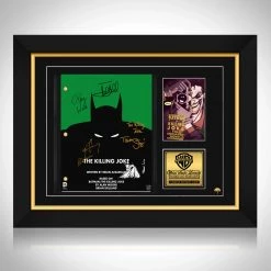 RARE-T Batman: The Killing Joke Script Limited Signature Edition Studio Licensed Custom Frame