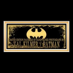 RARE-T Limited Edition Frames Batman Forever Photo Limited Signature Edition Studio Licensed Custom Frame