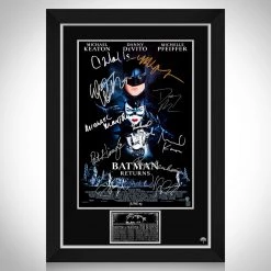 RARE-T Limited Edition Frames Batman Returns Mini Poster Limited Signature Edition Studio Licensed Custom Frame