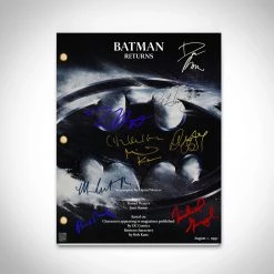 RARE-T Limited Edition Frames Batman Returns Script Limited Signature Edition Studio Licensed Custom Frame