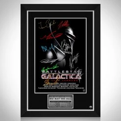 RARE-T Battlestar Galactica Mini Poster Limited Signature Edition Studio Licensed Custom Frame