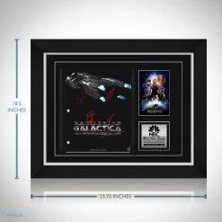 RARE-T Limited Edition Frames Battlestar Galactica Script Limited Signature Edition Studio Licensed Custom Frame