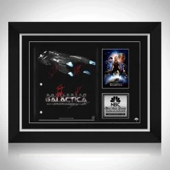 RARE-T Limited Edition Frames Battlestar Galactica Script Limited Signature Edition Studio Licensed Custom Frame