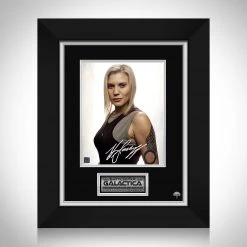 RARE-T Battlestar Galactica - Starbuck Photo Limited Signature Edition Studio Licensed Custom Frame Limited Edition Frames