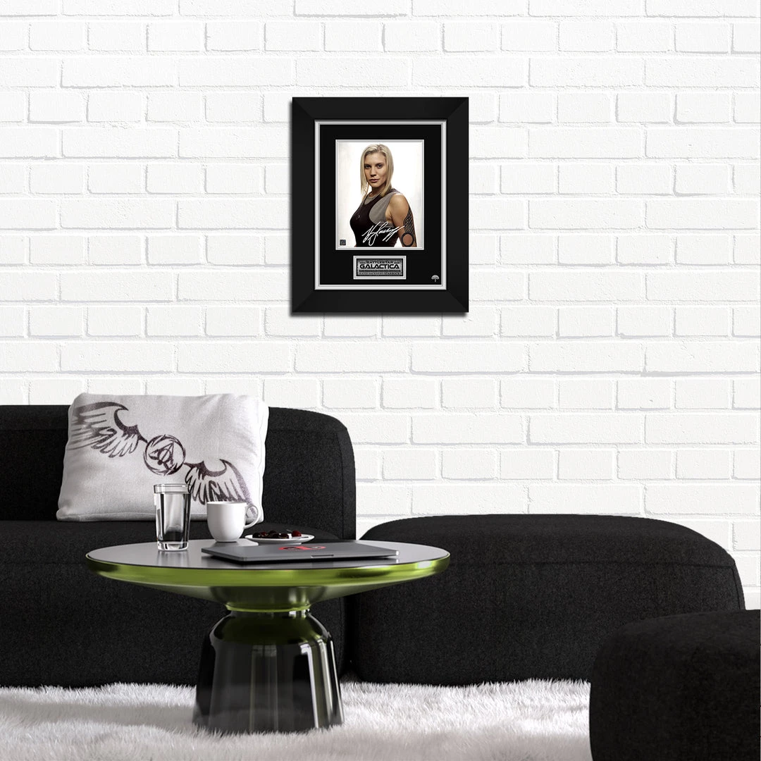 RARE-T Battlestar Galactica - Starbuck Photo Limited Signature Edition Studio Licensed Custom Frame Limited Edition Frames 2 RARE-T Battlestar Galactica - Starbuck Photo Limited Signature Edition Studio Licensed Custom Frame Limited Edition Frames