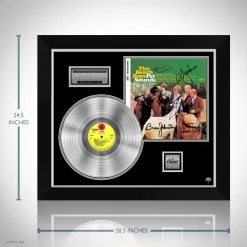 RARE-T The Beach Boys Pet Sounds Platinum LP Limited Signature Edition Studio Licensed Custom Frame Limited Edition Frames