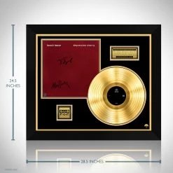 RARE-T Limited Edition Frames Beach House - Depression Cherry Gold LP Limited Signature Edition Studio Licensed Custom Frame