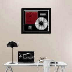 RARE-T Beach House - Depression Cherry Platinum LP Limited Signature Edition Studio Licensed Custom Frame Limited Edition Frames