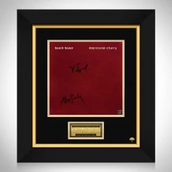RARE-T Beach House - Depression Cherry LP Cover Limited Signature Edition Studio Licensed Custom Frame