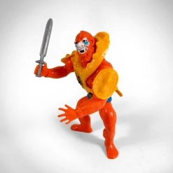 RARE-T Collectible Statues He-Man- 1981 Motu Battle Pack Yellow Armor Beast Man