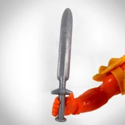 RARE-T Collectible Statues He-Man- 1981 Motu Battle Pack Yellow Armor Beast Man