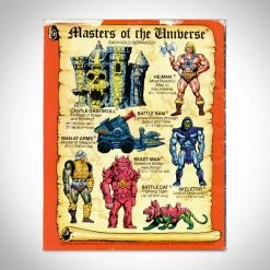 RARE-T Collectible Statues He-Man- 1981 Motu Battle Pack Yellow Armor Beast Man