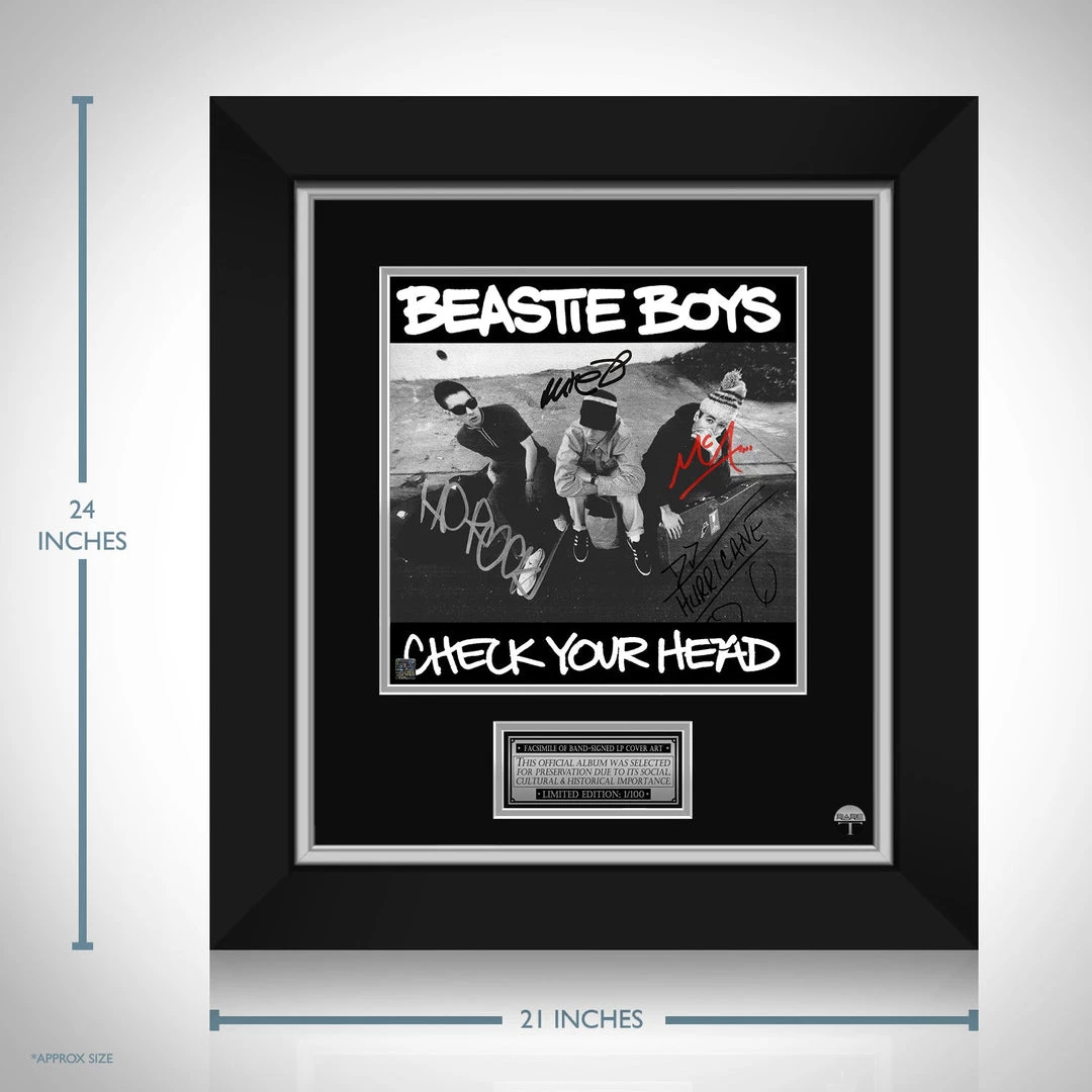 RARE-T Ready To Ship! - Beastie Boys Check Your Head LP Cover Limited Signature Edition Studio Licensed Custom Frame 5 RARE-T Ready To Ship! - Beastie Boys Check Your Head LP Cover Limited Signature Edition Studio Licensed Custom Frame