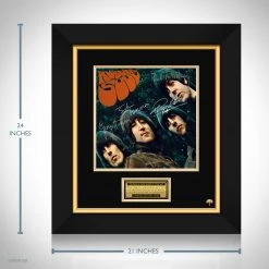 RARE-T Limited Edition Frames The Beatles - Rubber Soul LP Cover Limited Signature Edition Studio Licensed Custom Frame 10 RARE-T Limited Edition Frames The Beatles - Rubber Soul LP Cover Limited Signature Edition Studio Licensed Custom Frame