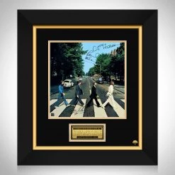 RARE-T The Beatles Abbey Road LP Cover Limited Signature Edition Studio Licensed Custom Frame