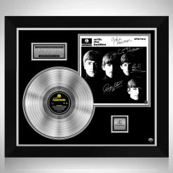 G.R.O. The Beatles - With The Beatles Platinum LP Limited Signature Edition Studio Licensed Custom Frame Limited Edition Frames