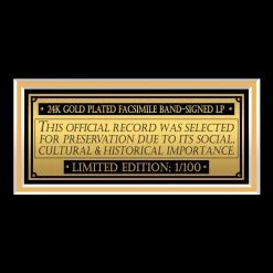 RARE-T The Beatles Help Gold LP Limited Signature Edition Studio Licensed Custom Frame Limited Edition Frames